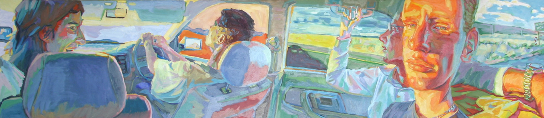 "Roadtrip to Bloem | Oil Painting"