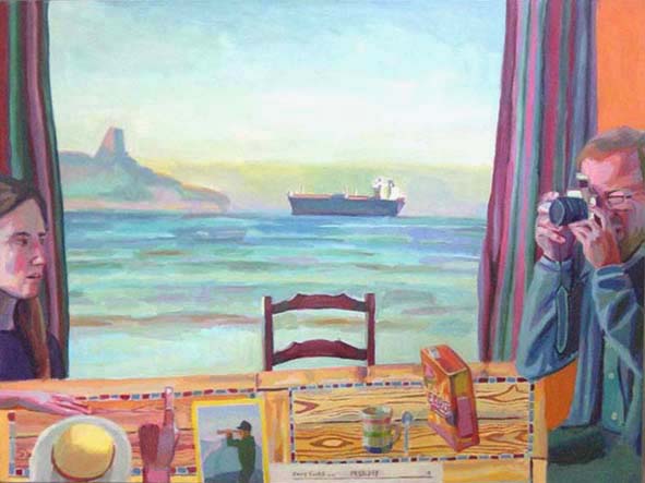 "The Sighting | Oil on Canvas"